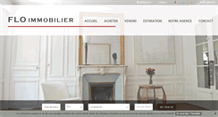 Desktop Screenshot of flo-immobilier.fr